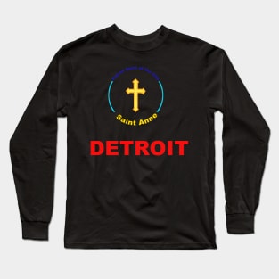 DETROIT PATRON SAINT Long Sleeve T-Shirt